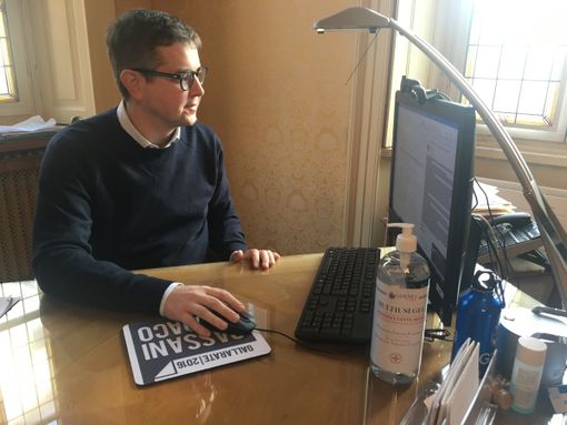 Il sindaco Andrea Cassani