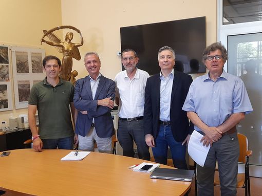 Rocco Dabraio, Pietro Ottaviani, Giovanni Zaro, Marco La Veglia, Alberto Agnelli Rocco Dabraio, Pietro Ottaviani, Giovanni Zaro, Marco La Veglia, Alberto Agnelli