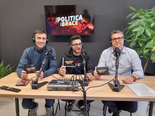 Da sinistra, Edoardo &quot;Dudi&quot; Franchin, Jacopo Failla, Andrea Cassani