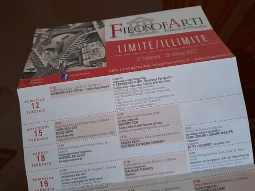 Filosofarti alle battute finali, fra Gallarate, Varese e Arona