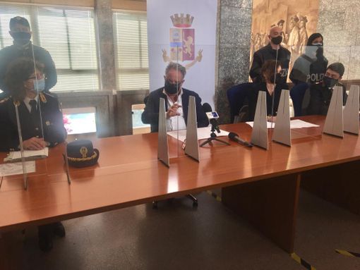 La conferenza stampa in Procura a Busto