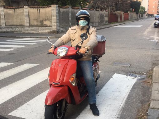 Armando Gioiggi ieri ha fatto le sue ultime consegne di giornali a domicilio
