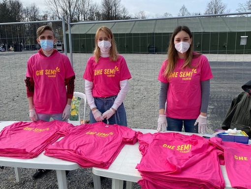 Vaccinazioni, i volontari di “Ghe Sem” approdano a MalpensaFiere