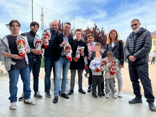 Lega Giovani Busto: uova di cioccolato per i bambini ucraini