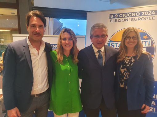 Da sinistra, Licata, Paita, Librandi e Gadda