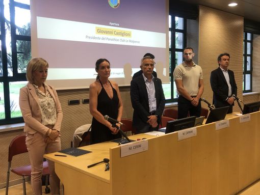 VIDEO E FOTO. Liuc, il premio Panathlon a Pietro Ariatta: «Lo sport mi ha aiutato a gestire le risorse»