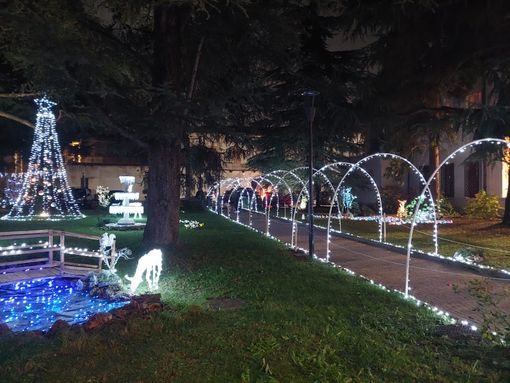 A Olgiate un giardino fatato accende lo spirito del Natale