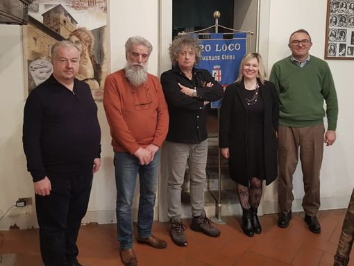 Caffè con l'autore a Fagnano, buona la prima