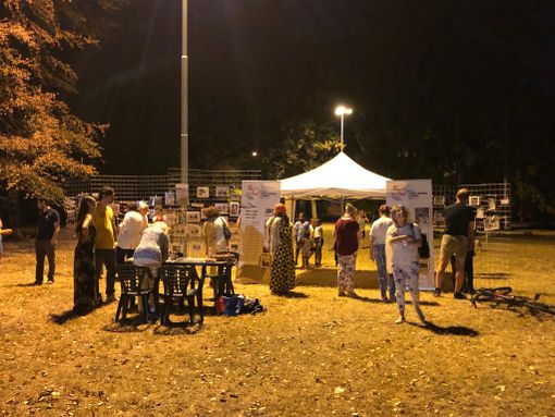 La mostra “La Canazza a colori” allestita due settimane fa al Parco Robinson