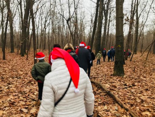 Marnate: esploratori con Babbo Natale a spasso nel bosco