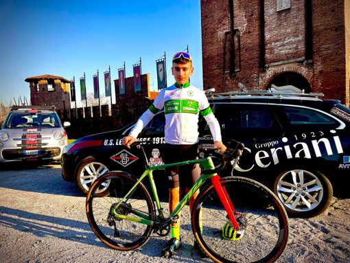 Paolo nella foto postata dal gruppo Sei di Solbiate se