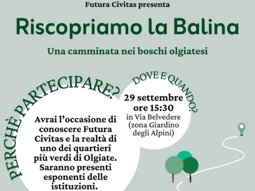 Futura civitas invita tutti a riscoprire la Balina Futura civitas invita tutti a riscoprire la Balina