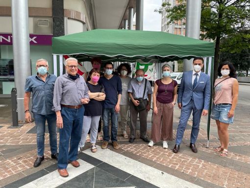 Pd in centro, tra le visite quella del segretario provinciale