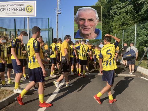 Un uomo un maestro. A Gorla Minore il campo dedicato ad Angelo Pereni Un uomo un maestro. A Gorla Minore il campo dedicato ad Angelo Pereni