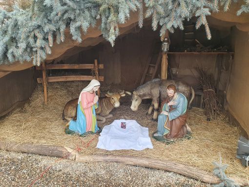 Rubato Gesù bambino dal presepe di Borsano Rubato Gesù bambino dal presepe di Borsano