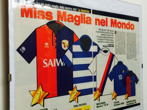 Un articolo al Pro Patria Museum che ricorda la bellezza riconosciuta della maglia tigrotta Un articolo al Pro Patria Museum che ricorda la bellezza riconosciuta della maglia tigrotta