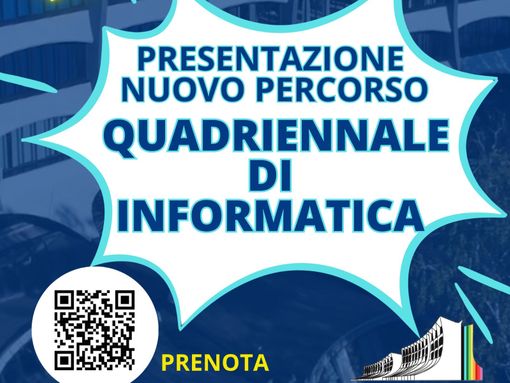 L’Isis Facchinetti presenta il nuovo percorso quadriennale di informatica L’Isis Facchinetti presenta il nuovo percorso quadriennale di informatica