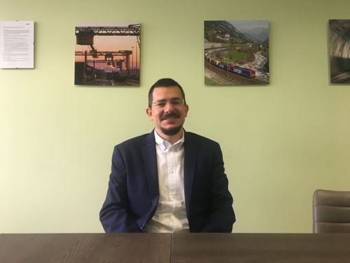 Roberto Paciaroni, direttore di Hupac a Busto