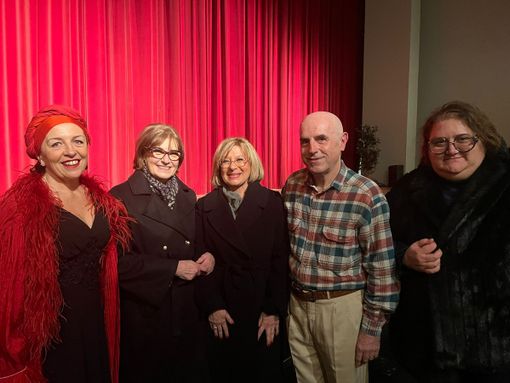 Sul palco per Anffas: «Grazie per la solidarietà e il sostegno» Sul palco per Anffas: «Grazie per la solidarietà e il sostegno»