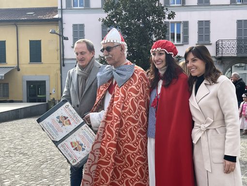 Tarlisu e Fudreta con l'europarlamentare Tovaglieri e il sindaco Antonelli Tarlisu e Fudreta con l'europarlamentare Tovaglieri e il sindaco Antonelli