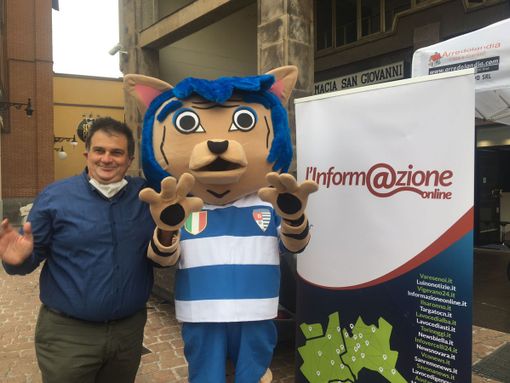 Festa dello Sport, ecco la mascotte della Pro Patria