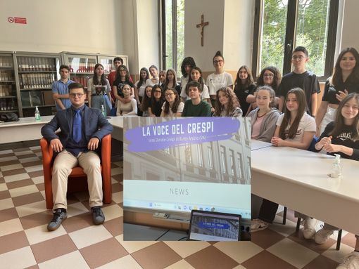 VIDEO. «Giornalisti da grandi? Vediamo, per ora è una passione. Così comunichiamo al liceo Crespi» VIDEO. «Giornalisti da grandi? Vediamo, per ora è una passione. Così comunichiamo al liceo Crespi»