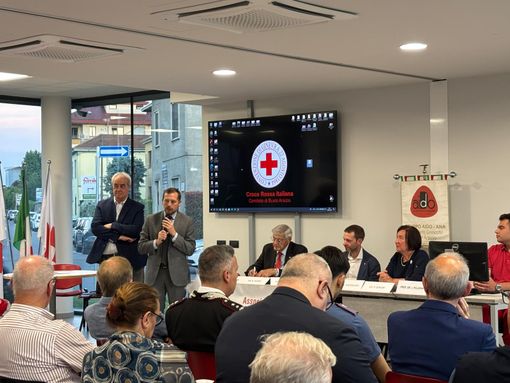 Il convegno Aido nella sede della Croce Rossa Il convegno Aido nella sede della Croce Rossa