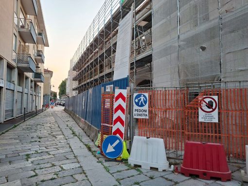 Conventino sicuro, riapre via Matteotti