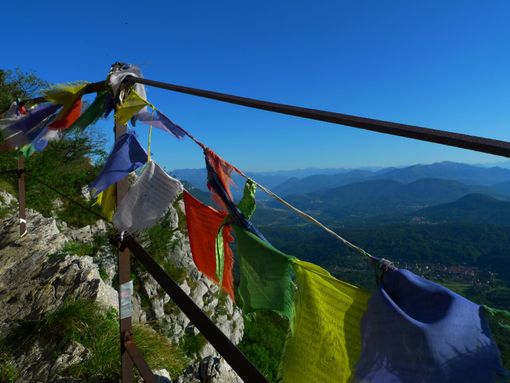 La zona della scala del cielo ad oltre 1.084 metri d'altezza