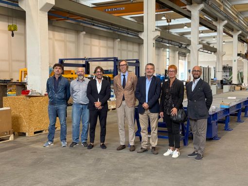 Lo stabilimento ex Imf di Luino è ripartito Lo stabilimento ex Imf di Luino è ripartito