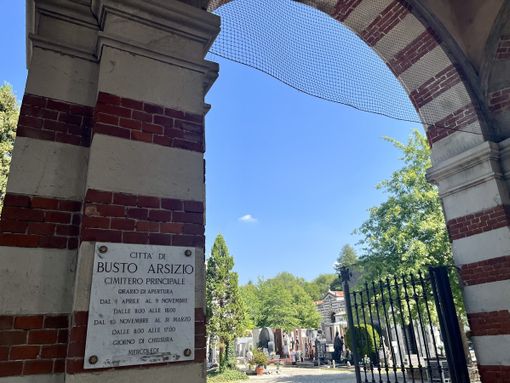 Il cimitero principale di Busto