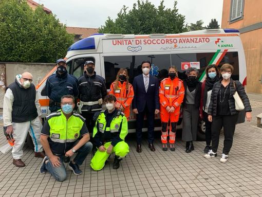 Foto tratta dalla pagina Facebook del sindaco Foto tratta dalla pagina Facebook del sindaco