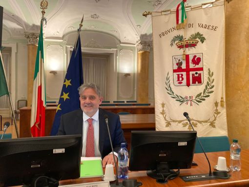 VIDEO. Il debutto del neo presidente della Provincia Marco Magrini: «Questa sarà la casa di tutti i comuni» VIDEO. Il debutto del neo presidente della Provincia Marco Magrini: «Questa sarà la casa di tutti i comuni»