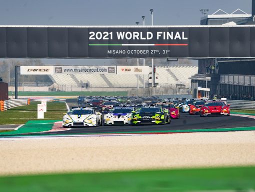 Lo spettacolo del Lamborghini Super Trofeo Europa a Misano