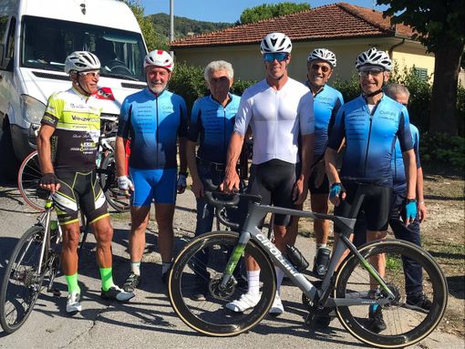 «La terza giornata è quella del mal di gambe... Passato quando ci è venuto incontro Cipollini»