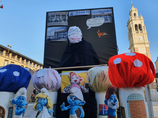 VIDEO. I giovani della Lega dedicano la Giöbia alla preside dell'Ite Tosi «contro le tradizioni locali». Lei: «Non meravigliamoci poi dei femminicidi»