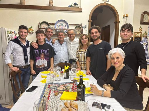 L'ultima famiglia visitata, a Salemi