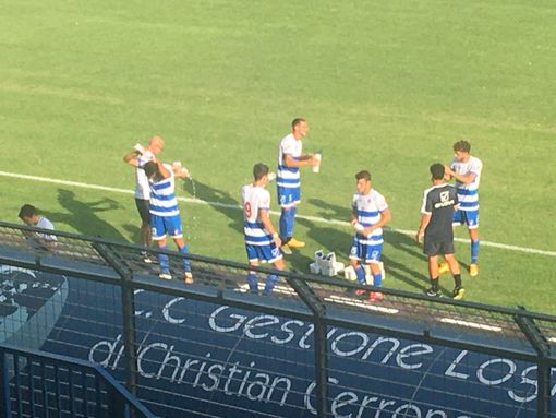 I tigrotti non si sono risparmiati nell'afa contro il Renate