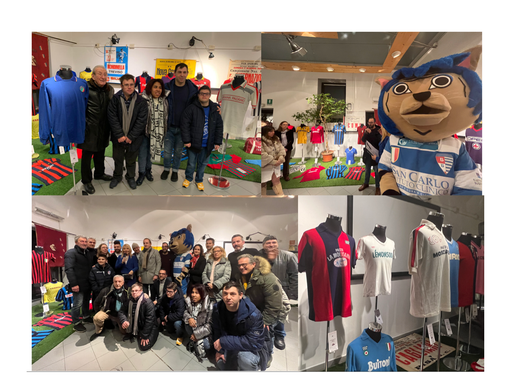 VIDEO E FOTO. «Formidabili quegli anni: dalle maglie di Vialli a quella di Maradona made in Busto». Commercio, calcio e solidarietà in rete