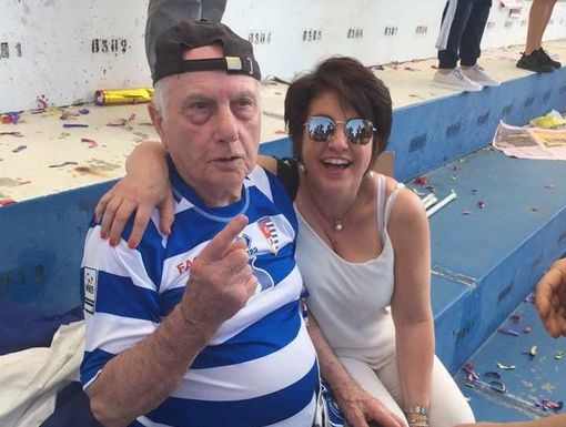 Giannino Gallazzi con l’adorata figlia Roberta