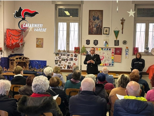 Truffe agli anziani, a Ferno i carabinieri incontrano i cittadini per metterli in guardia Truffe agli anziani, a Ferno i carabinieri incontrano i cittadini per metterli in guardia