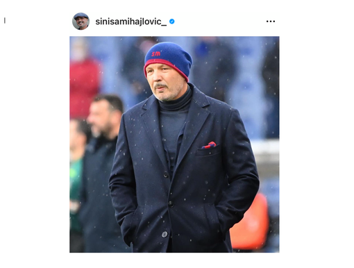 Foto dal profilo ufficiale di Mihajlovic