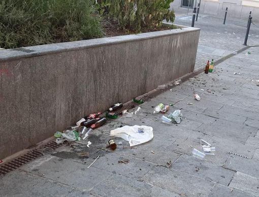 Il degrado immortalato dal sindaco Antonelli