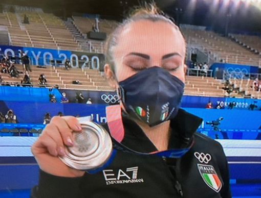 Splendido e storico argento per Vanessa Ferrari nella ginnastica artistica