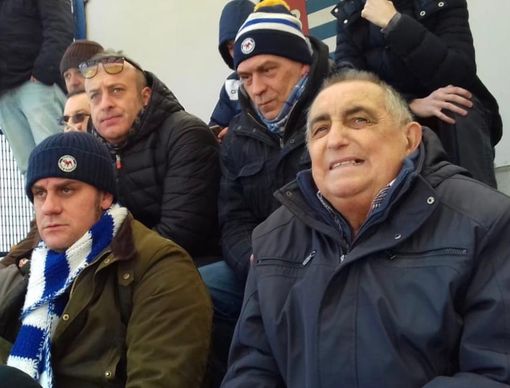 Merlino alla partita contro il Rezzato