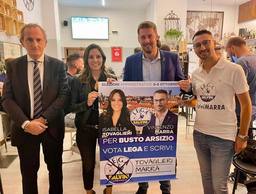 Luca Toccalini sprona la Lega di Busto Luca Toccalini sprona la Lega di Busto