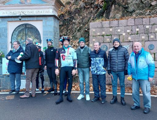 Da sinistra Sergio Gianoli, Silvio Pezzotta, Stefano Zanini, Paolo Bossi, Alfredo Trombella, Marco Maggioni ed Enrico Bossi.
