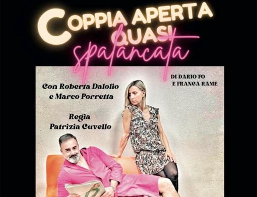 Olgiate: “Coppia aperta, quasi spalancata” al teatro Don Pino Ballabio