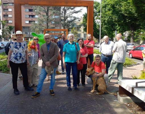 Il sopralluogo dello scorso sabato in piazza Giovanni XXIII Il sopralluogo dello scorso sabato in piazza Giovanni XXIII