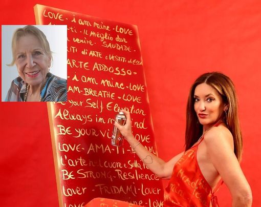 Manuerla Carnini e nel riquadro la professoressa Melina Depalo